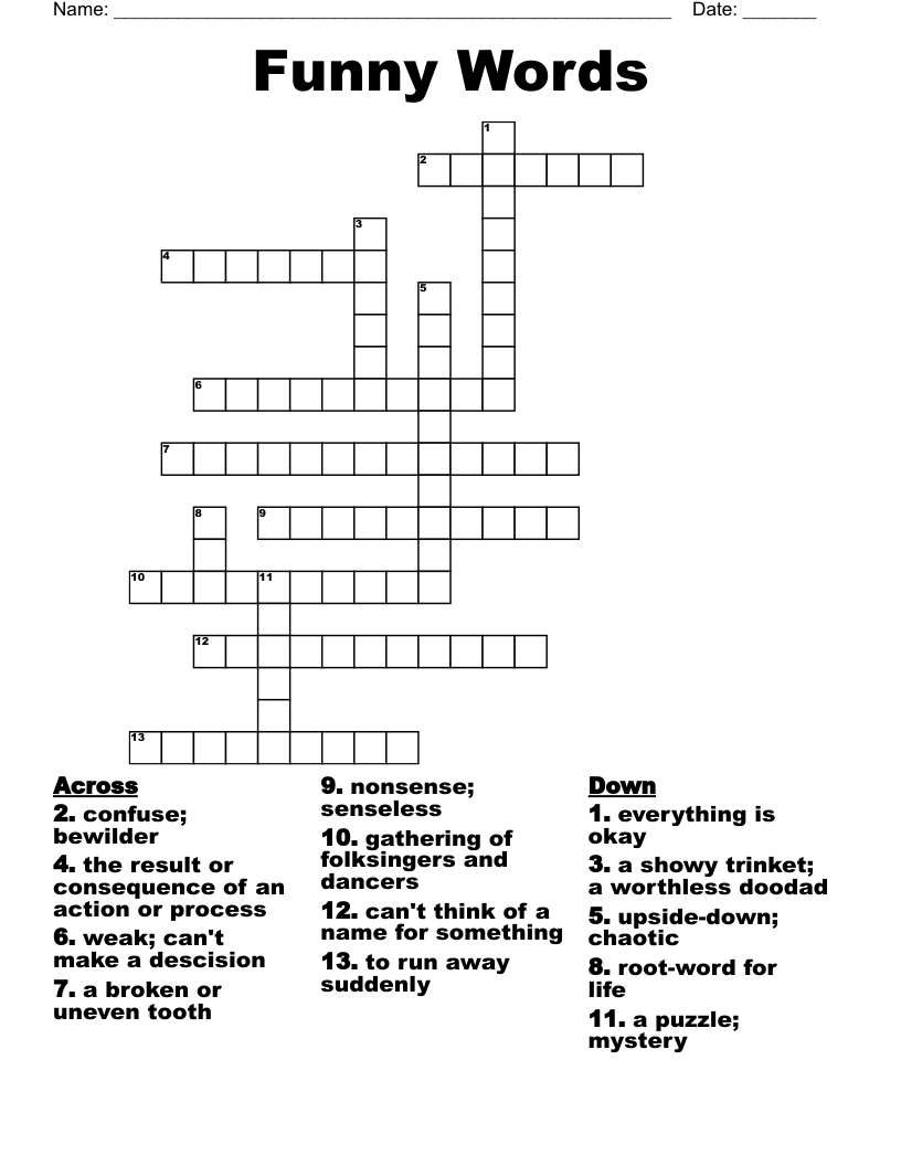 Where to Find Nonsense Crossword? Fun and Easy Puzzles for You