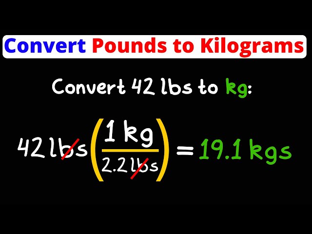 How to Convert 187lb to kg: Easy Methods