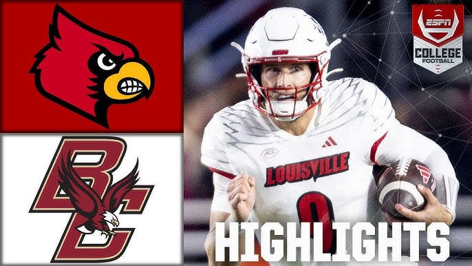 Louisville Cardinals vs Boston College Eagles Football Stats: Easy-to-Read Game Stats, See Who Won and How They Played!