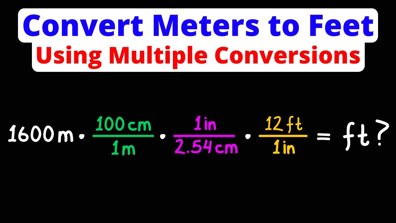 What is 1.74 m in feet? Simple conversion and easy understanding