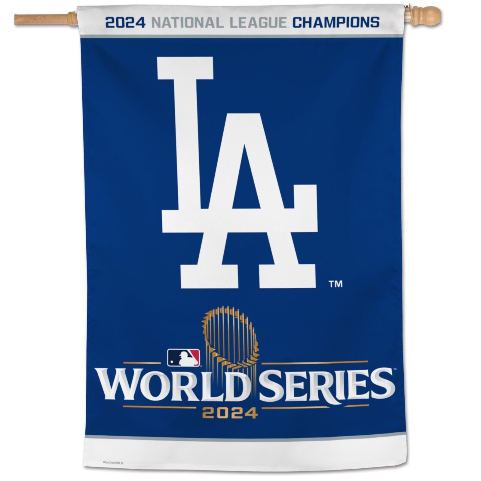 Dodgers World Series Wins Banner - The Ultimate Fan Collectible!