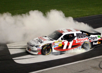 Denny Hamlin 2017 Bojangles Southern 500 Win (Relive the Race Highlights!)