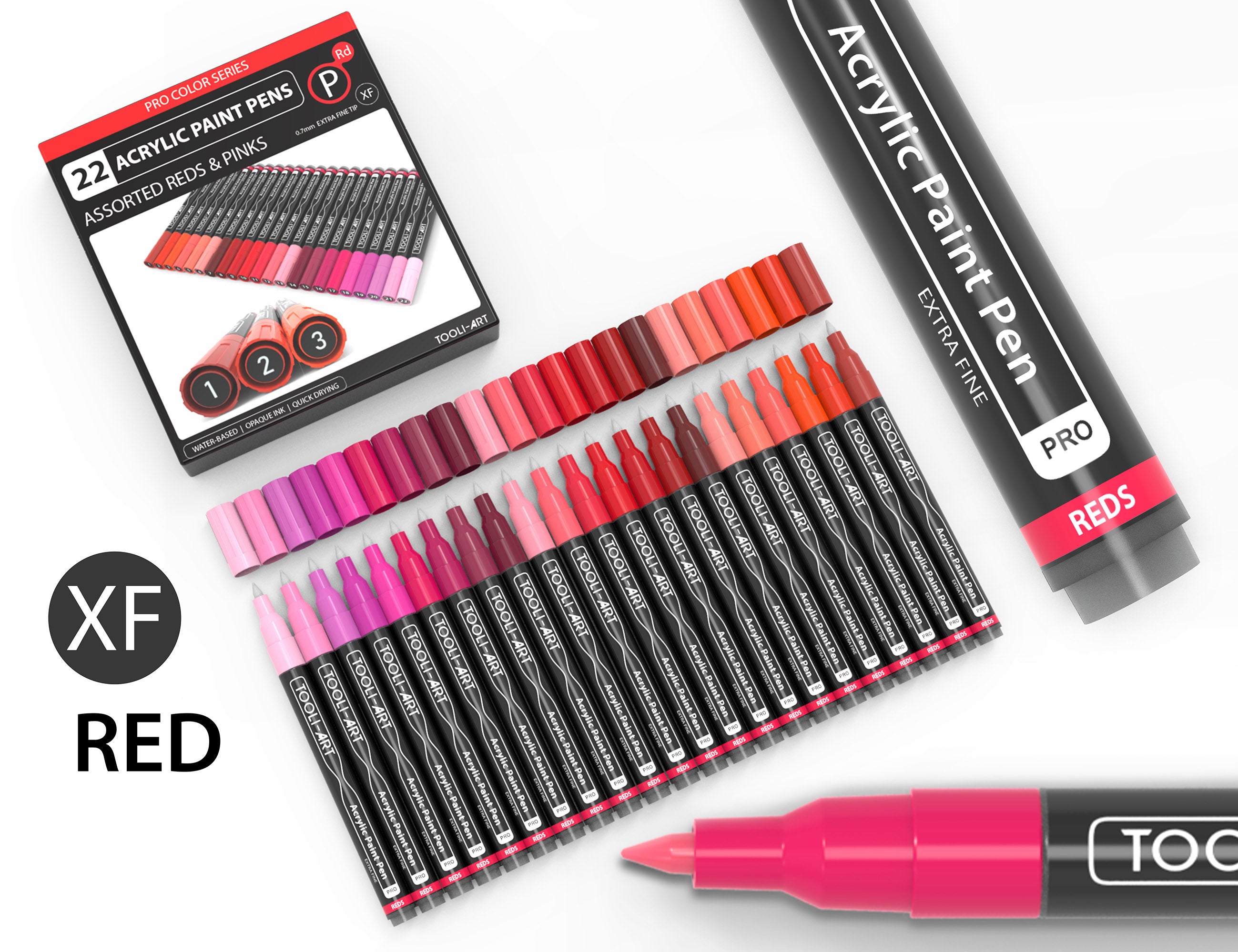 Shop Acrylic Paint Pens Red: Deals and Discounts Guide!