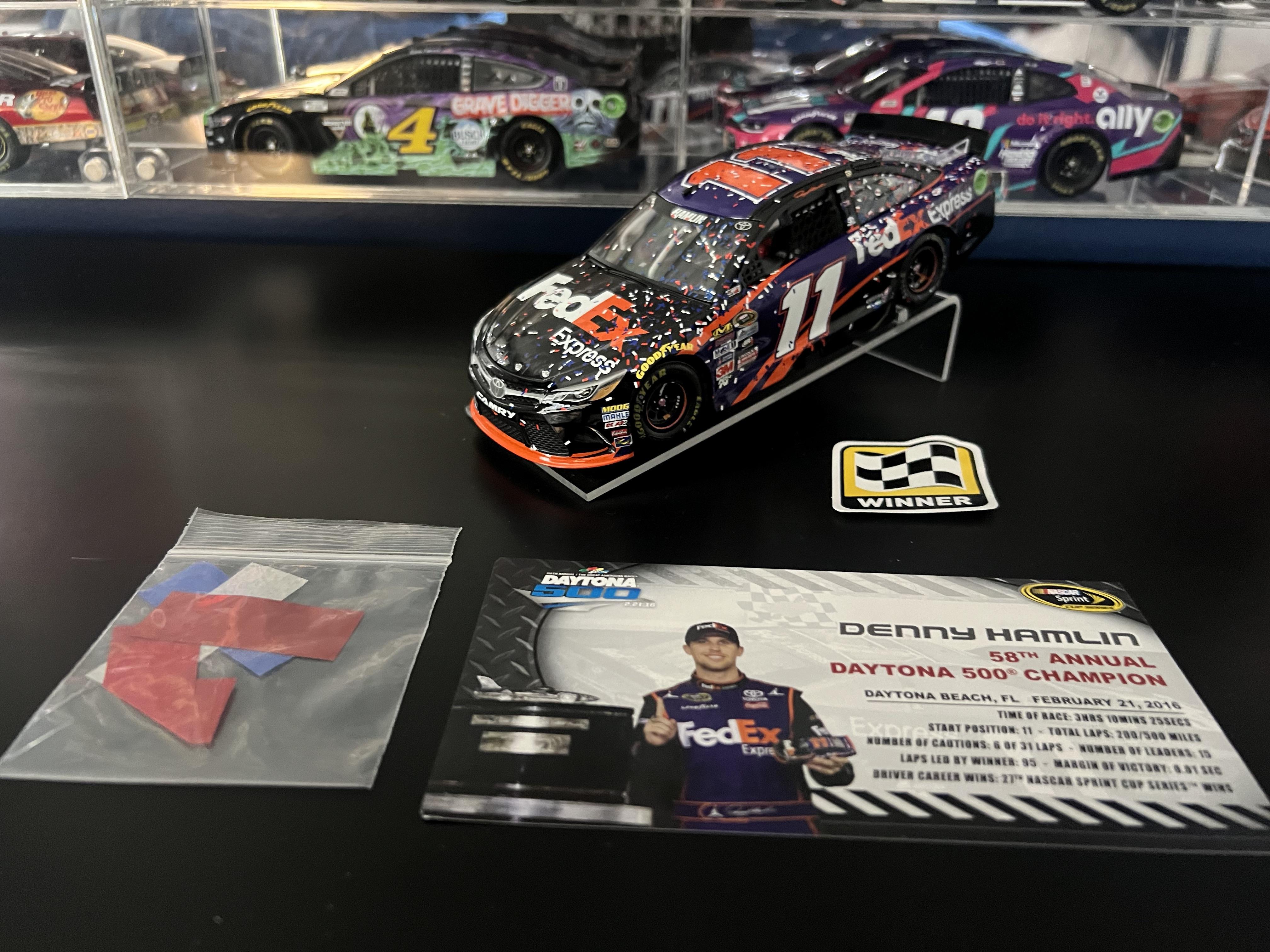 Fans of the Xfinity Denny Hamlin 18 Car: Heres Where to Get Your Gear!
