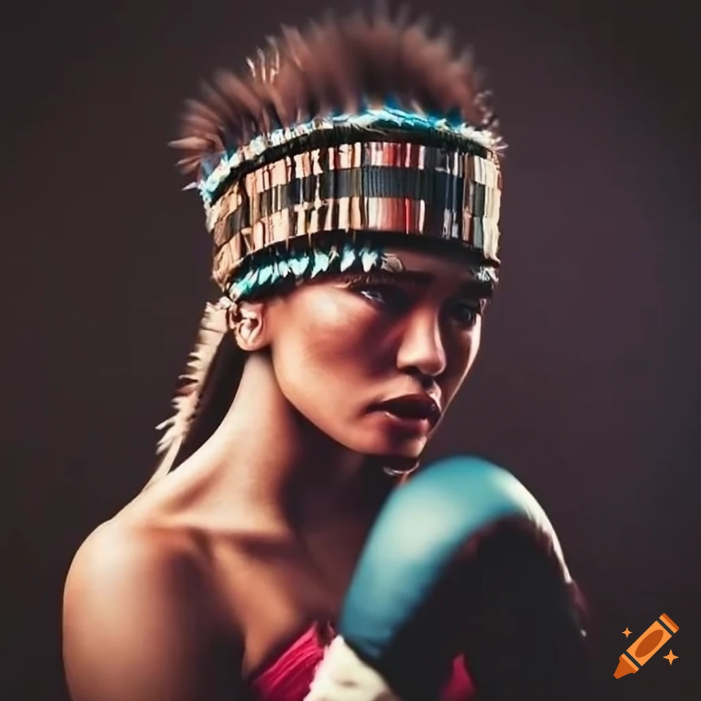See Native Americans with boxing gloves: Photos and stories inside.