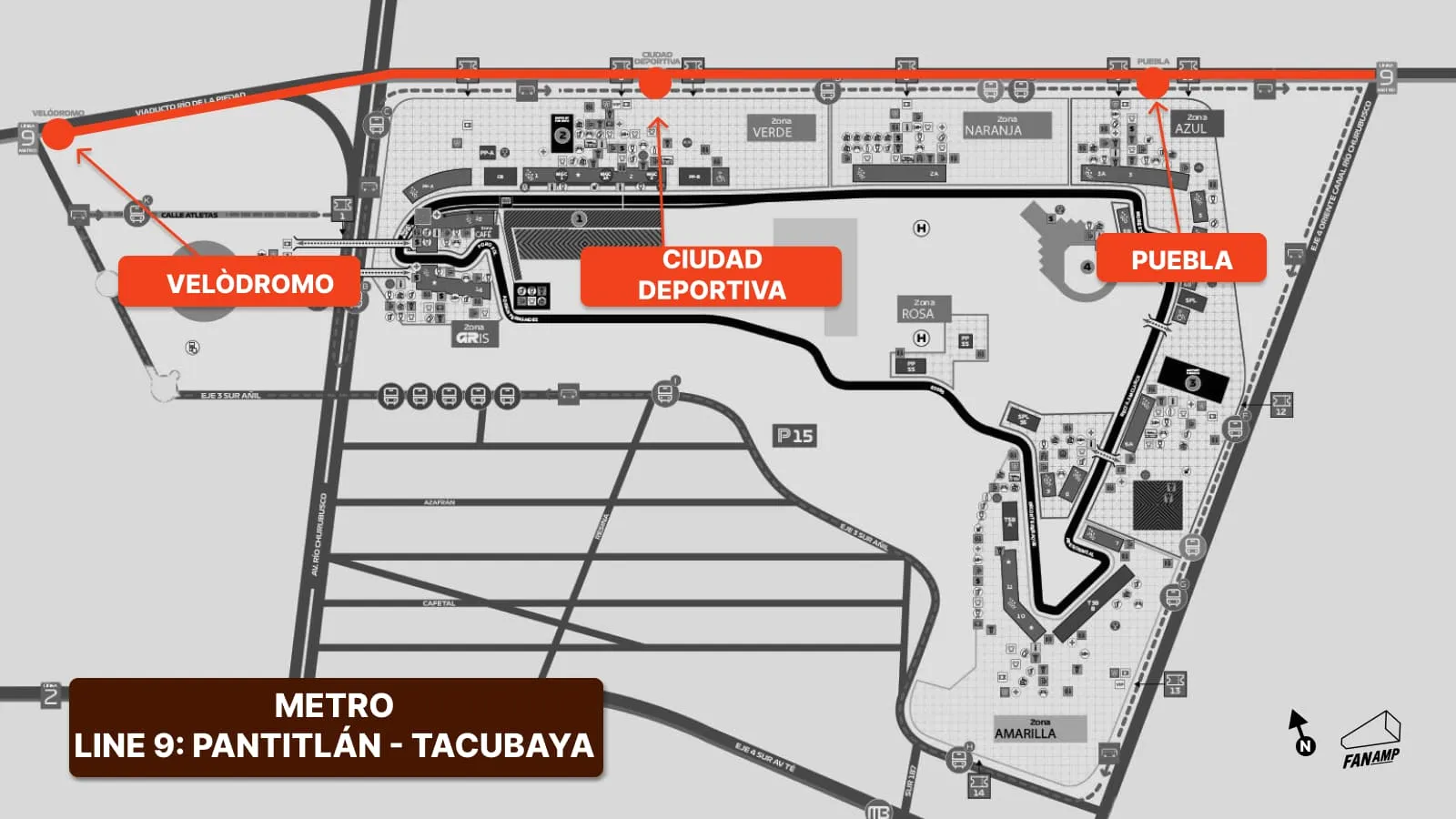 Go Straightly! Where Is the Entrance to Autódromo Hermanos Rodríguez?