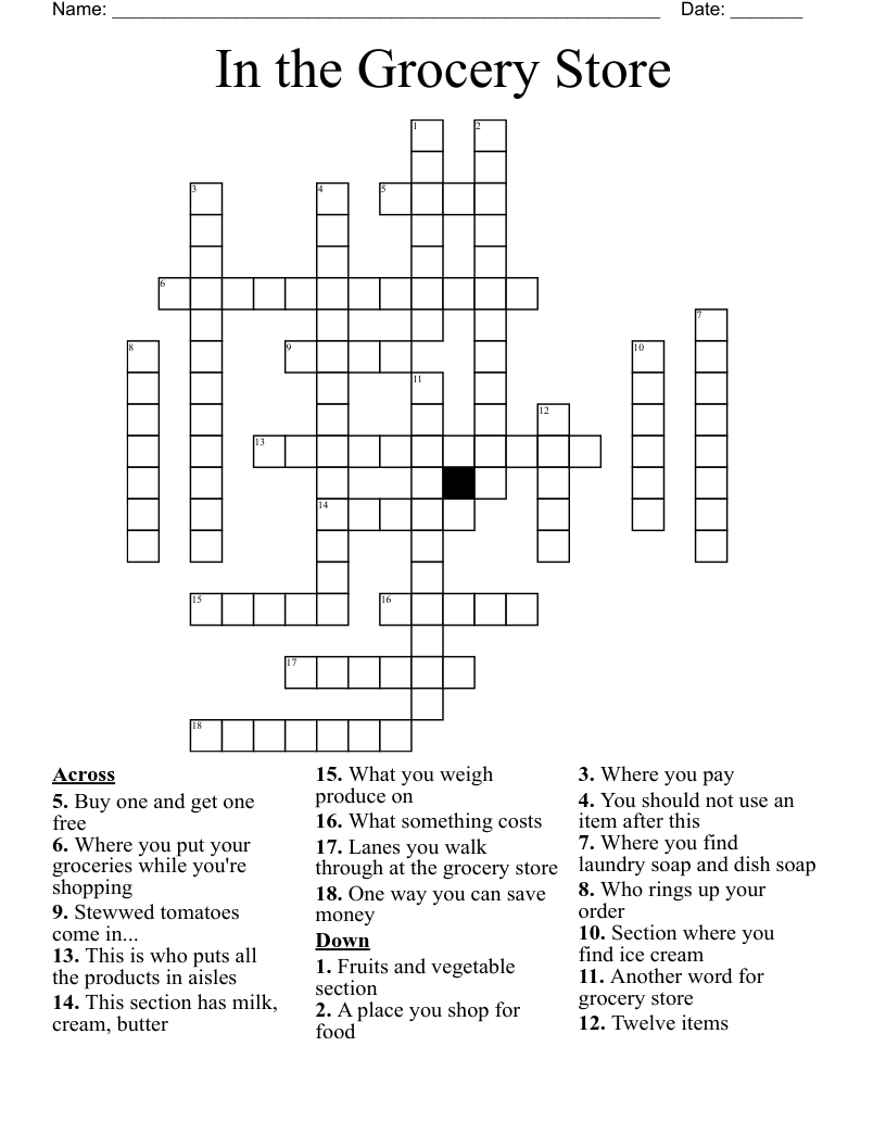 Pick Up at the Store Crossword Clue: Easy Hints & Solved Answers!