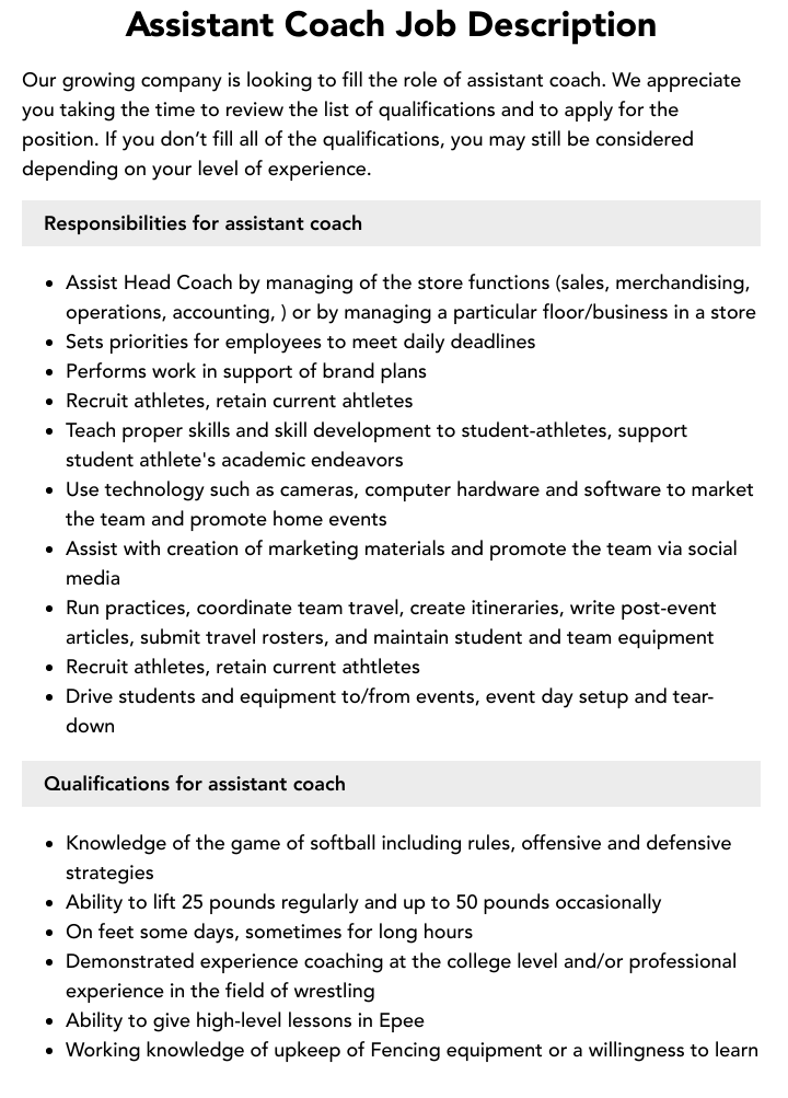 Assistant Coach vs Coach: Key Roles and Responsibilities!