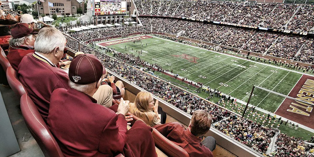 Gopher Football 3D View: Check Out the Awesome New Seats!