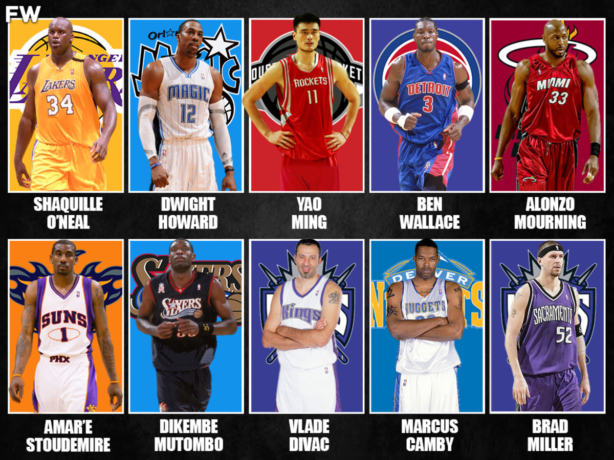 Best Centers of the 2000s Era: These Guys Ruled the Paint!