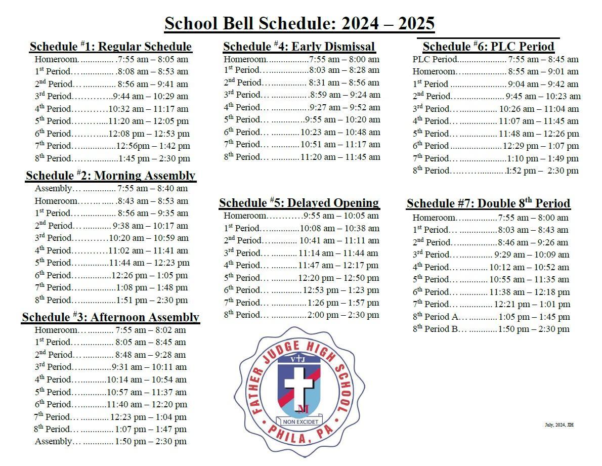 Court Bell Schedule for Dads: Father Judge Court Help
