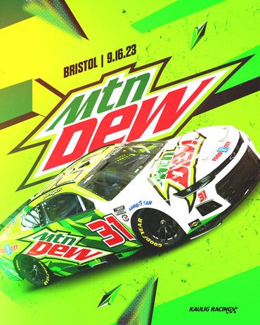 What is the latest news surrounding the Mountain Dew NASCAR team? Stay updated with current driver info and recent race performances.