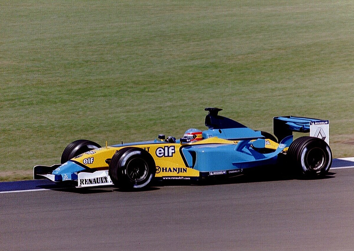 What made the f1 renault r203 unique? Discover its key features and race performance.