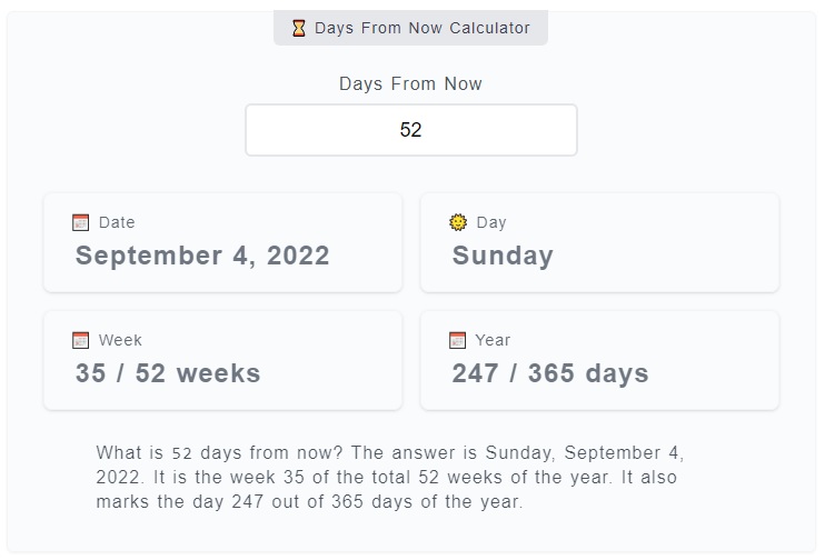 What date is exactly 145 days from 7/2/2024? Let us calculate and find out the precise answer for you.