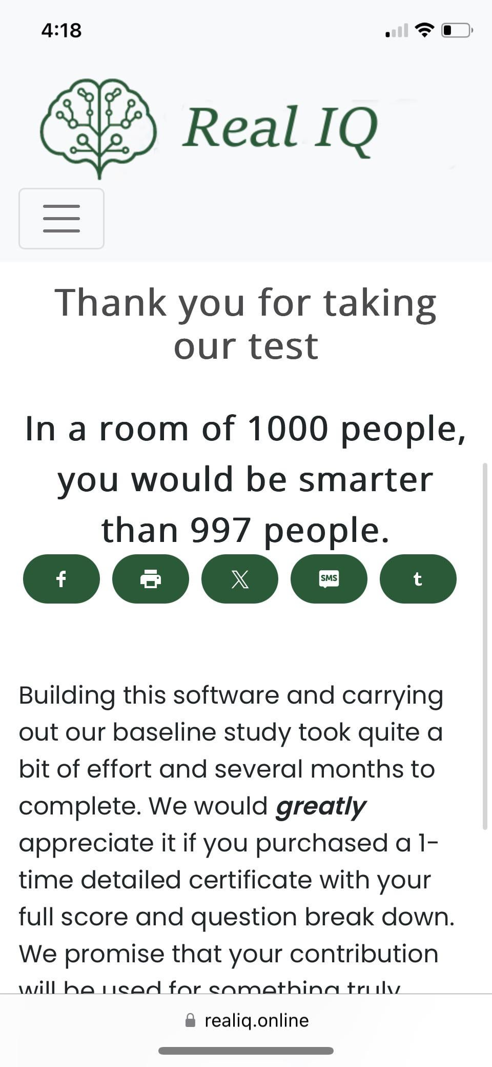Got a score of 47.5 out of 56 in 100? Understand what this common test result really means.