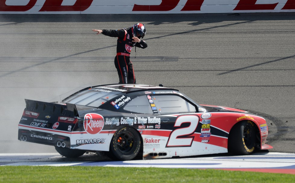 Austin Dillon Wins Fontana 2016: See How He Took the Checkered Flag!