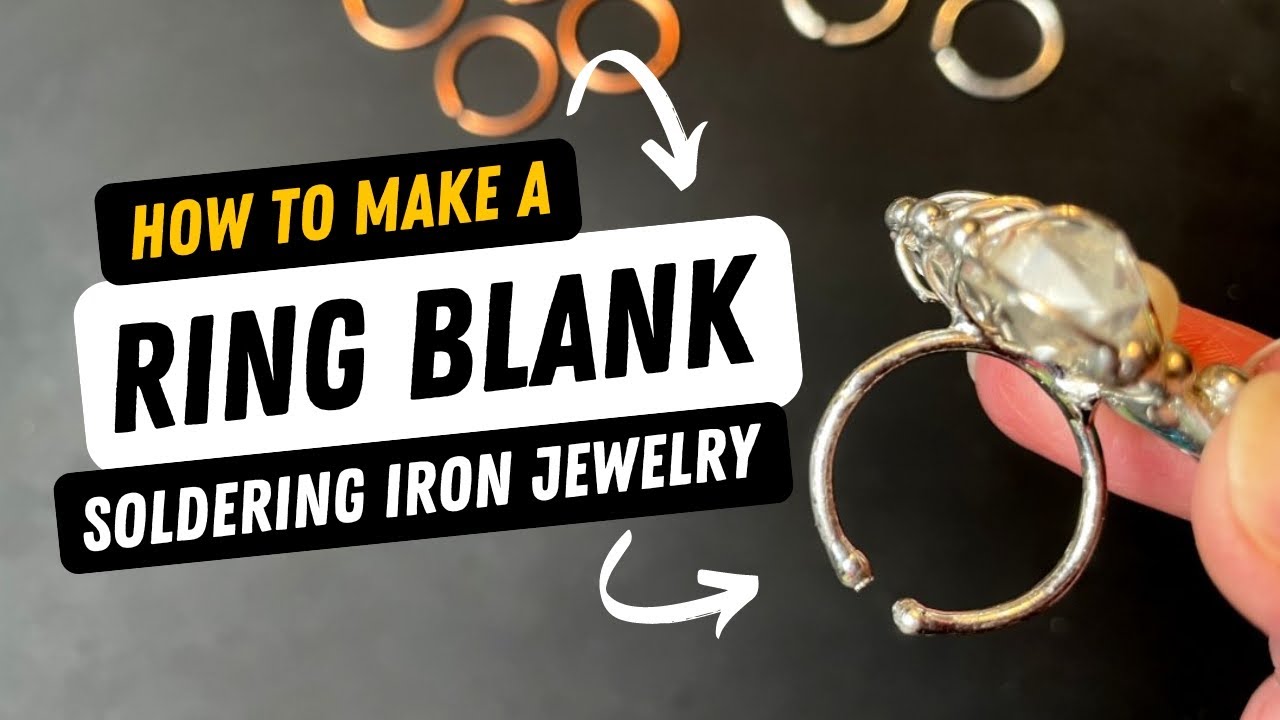 Raw Gold Ring Blank Liner: Easy DIY Jewelry Making Guide!