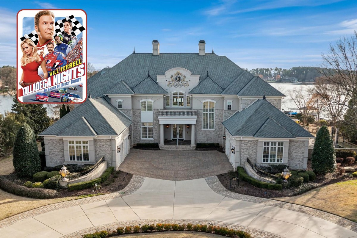 The Real Ricky Bobby Mansion: See What Its Like Inside! (Talladega Nights)