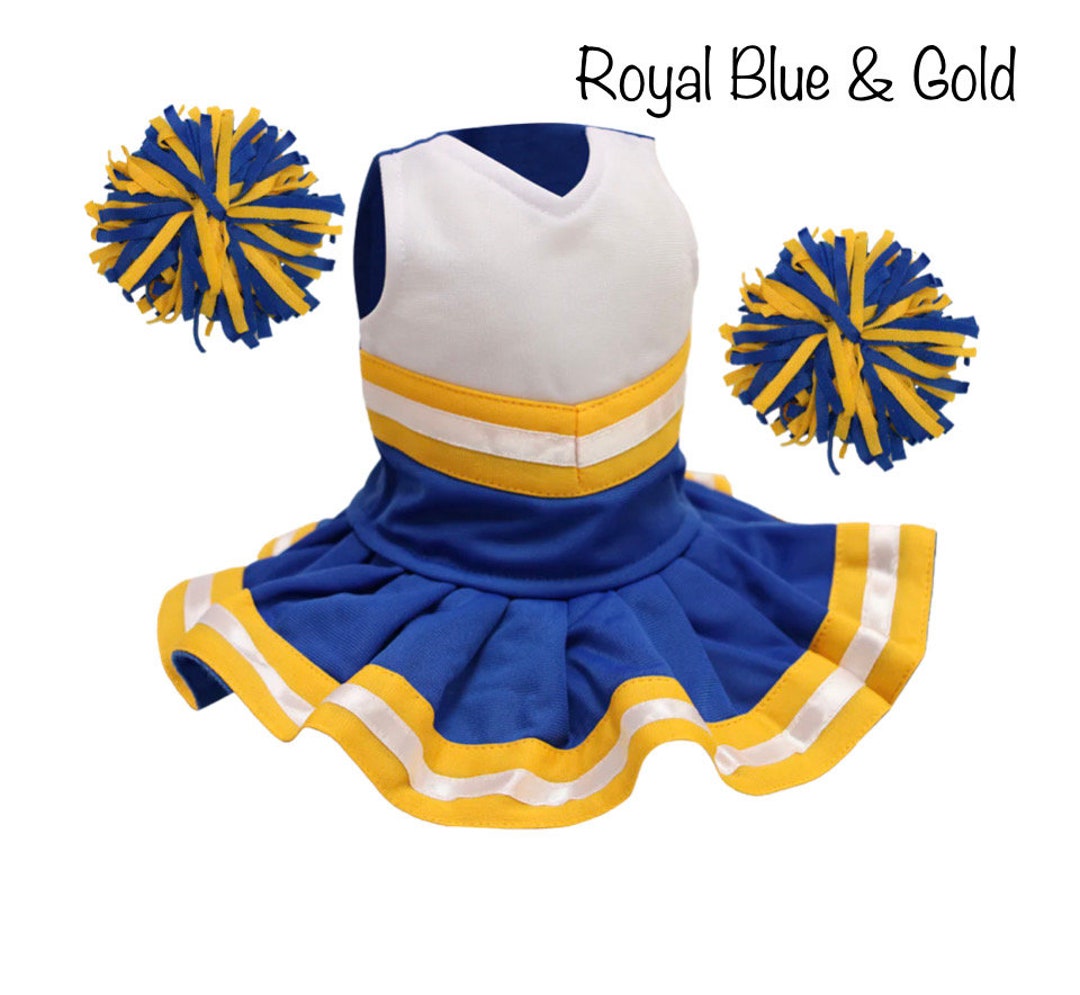 Blue and Gold Cheerleader Costumes: Find Your Perfect Look