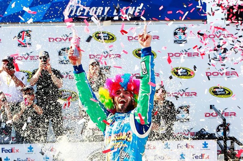 Jimmie Johnson 2012 Dover White: Victory Lane Photos!