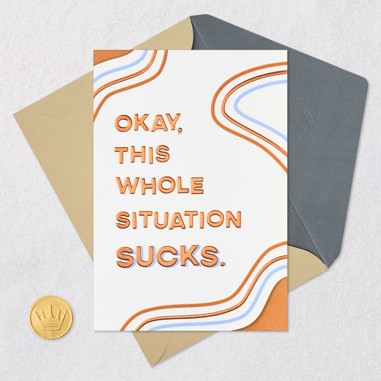 Shop Humerous This Sucks Cards: Because Sometimes You Just Need to Laugh