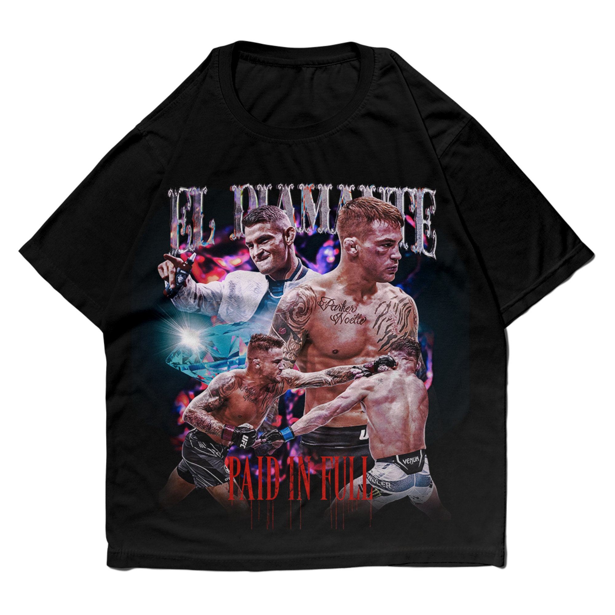 What kind of styles does the Dustin Poirier shirt brand offer? Explore his popular clothing designs and collections.