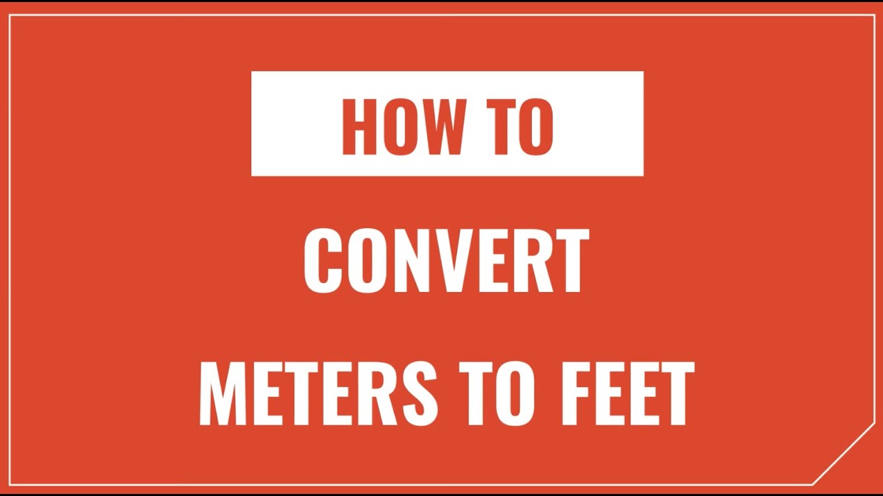 Convert 1.58 m to Feet: The Easy Way to Do It Right Now
