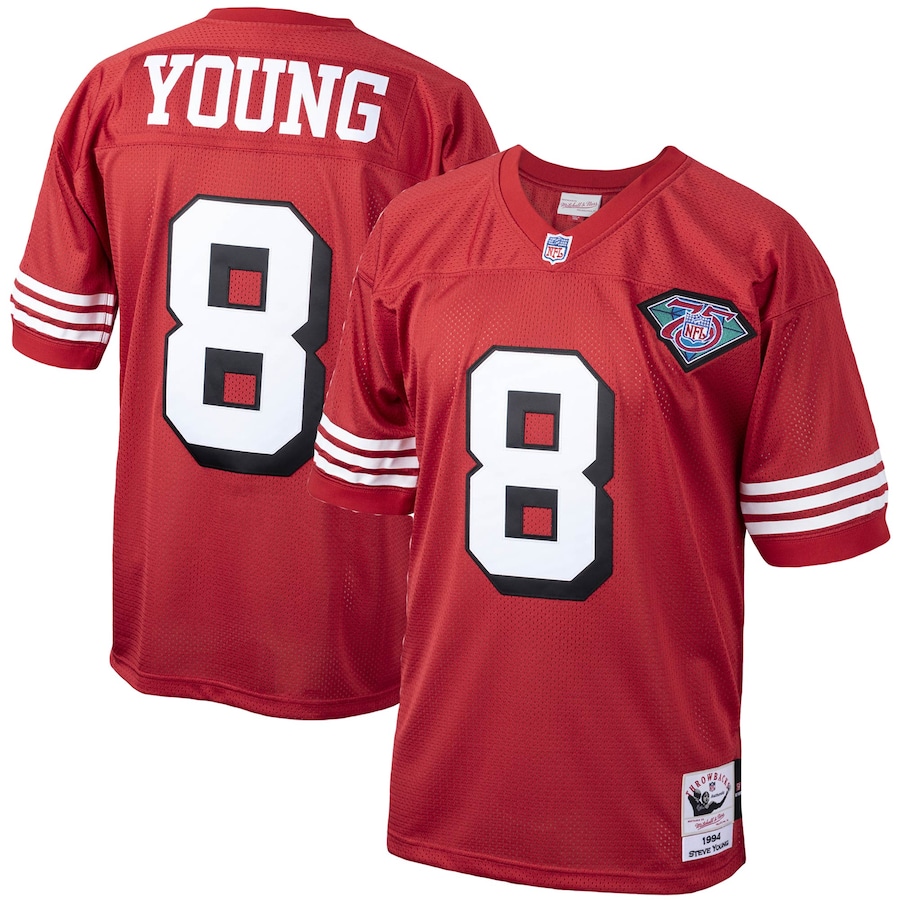 Which Steve Young jersey is the best one to get? Compare the popular throwback and modern styles.