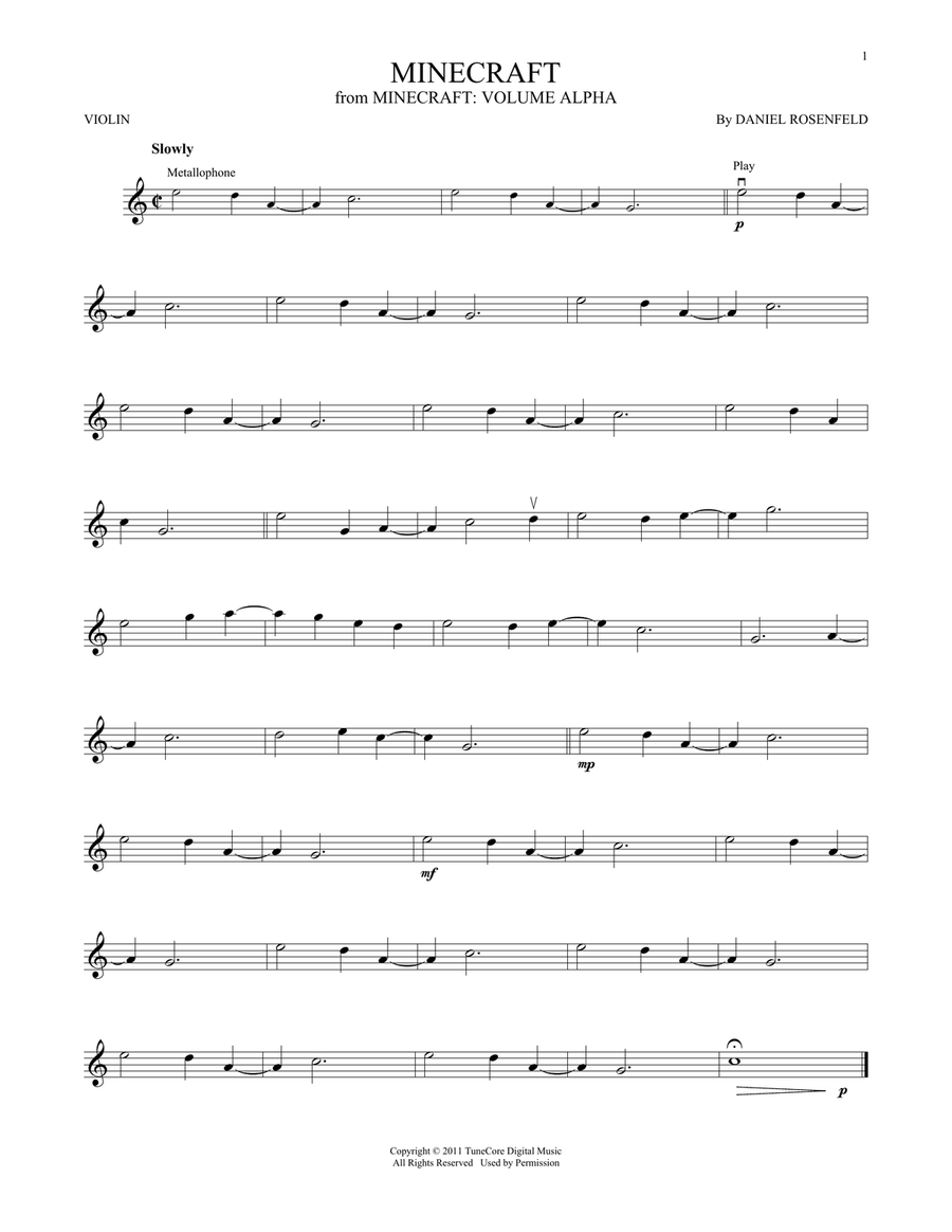 Need minecraft sheet music for instruments like guitar or violin? Find great options right here easily.