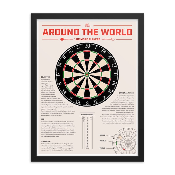 Around the World Darts Game: The Ultimate Guide and Rules