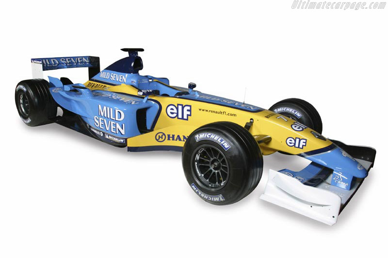 What made the f1 renault r203 unique? Discover its key features and race performance.
