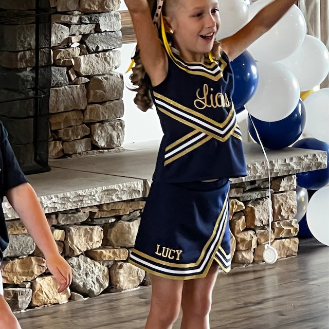 Blue and Gold Cheerleader Costumes: Find Your Perfect Look