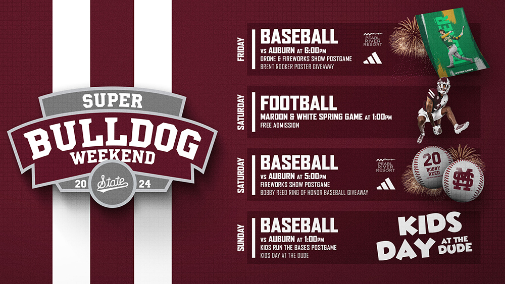 Planning for Super Bulldog Weekend 2024? Find out what activities are planned.