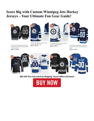 Winnipeg Jets Jersey Guide: Sizes, Styles, and More