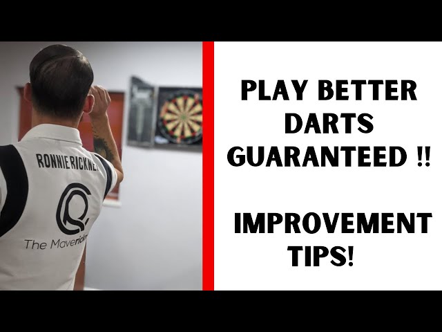 Improve your game with the best professional darts available