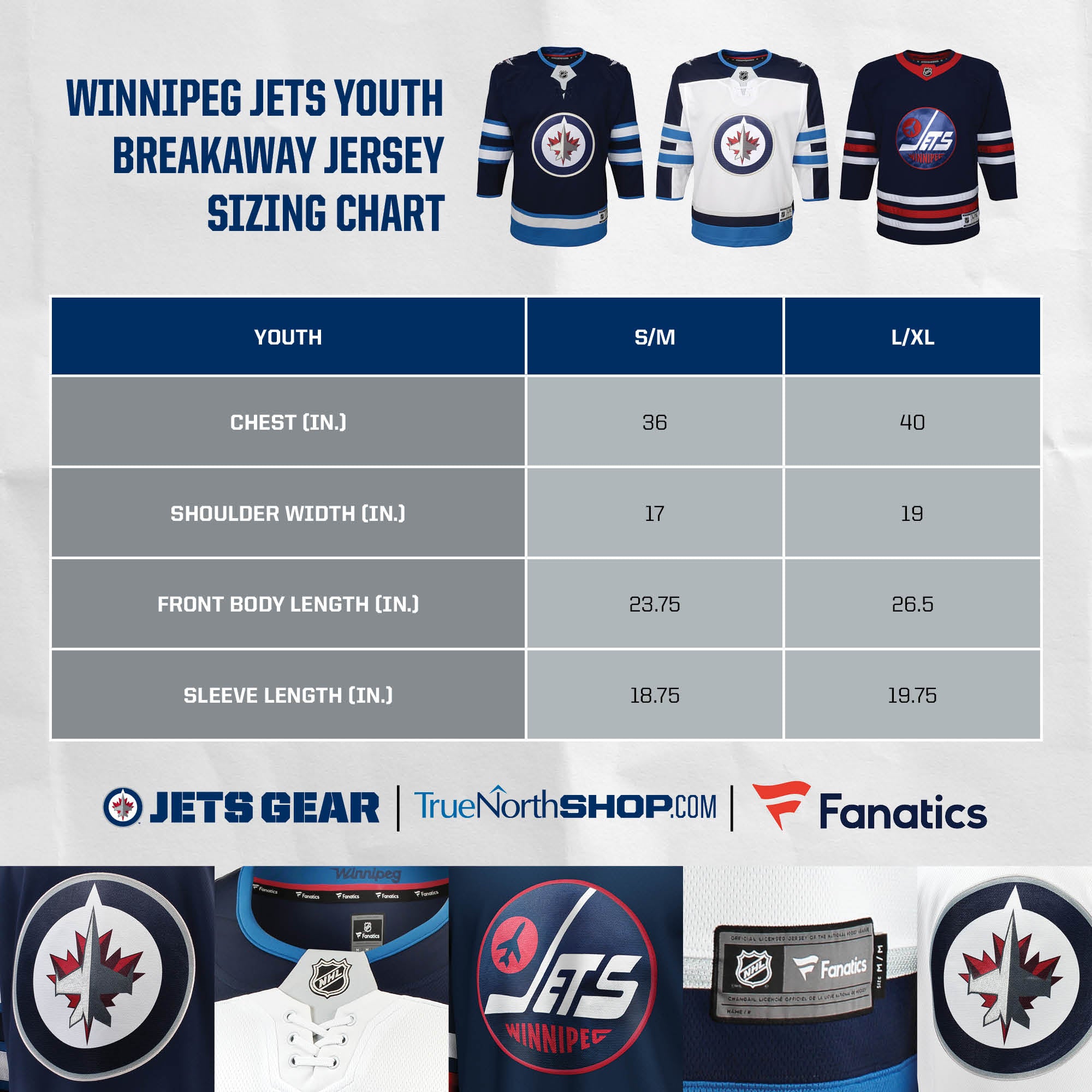 Winnipeg Jets Jersey Guide: Sizes, Styles, and More